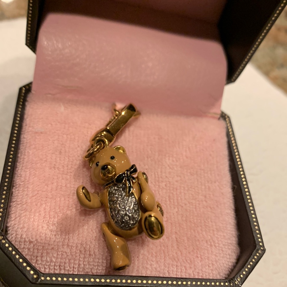 Juicy Couture Teddy Bear Charm, in Box